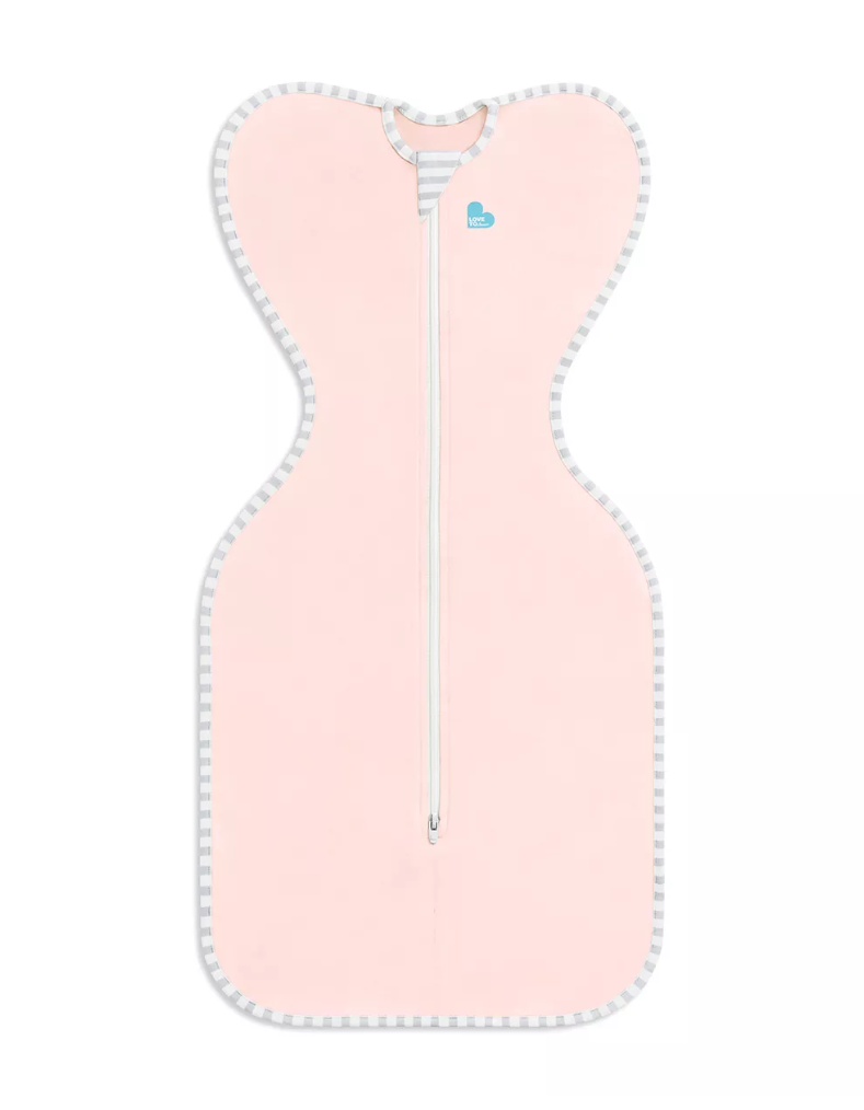 Love To Dream Swaddle Up Lite, 0.2 Tog (3.5-6kg) Light Pink