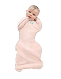 Love To Dream Swaddle Up Lite, 0.2 Tog (3.5-6kg) Light Pink